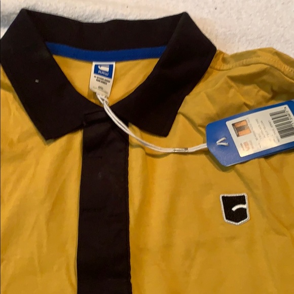 NWT G RAW ARMSTRONG POLO SIZE LARGE Z01 - Picture 3 of 5
